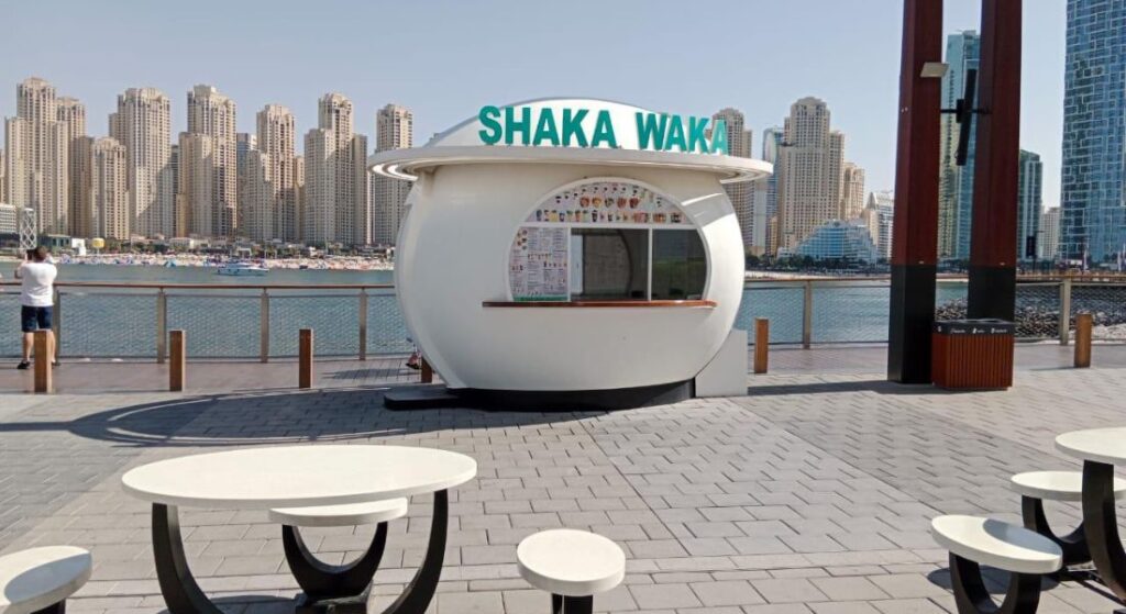 Food Kiosk - Blue water Dubai